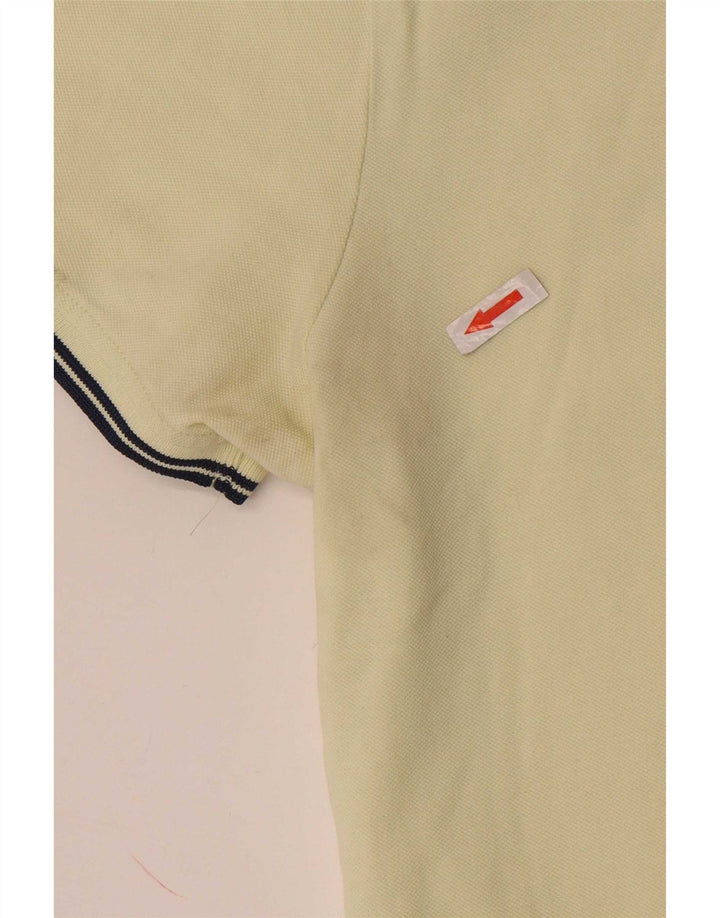 Blauer Polo Hombre XL Algodón Amarillo