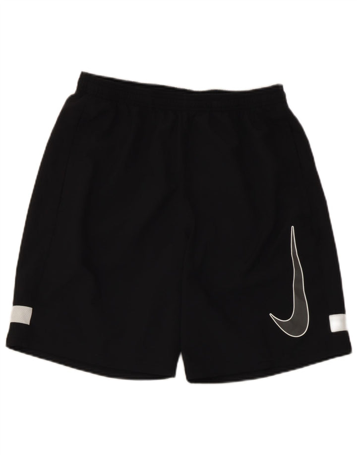 Nike Pantalones cortos deportivos Dri Fit Graphic para hombre Poliéster color block mediano negro