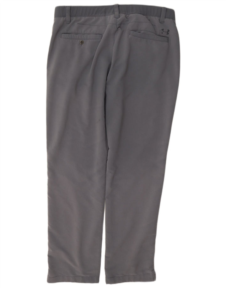 Under Armour Pantalón chino recto para hombre W38 L32 Gris