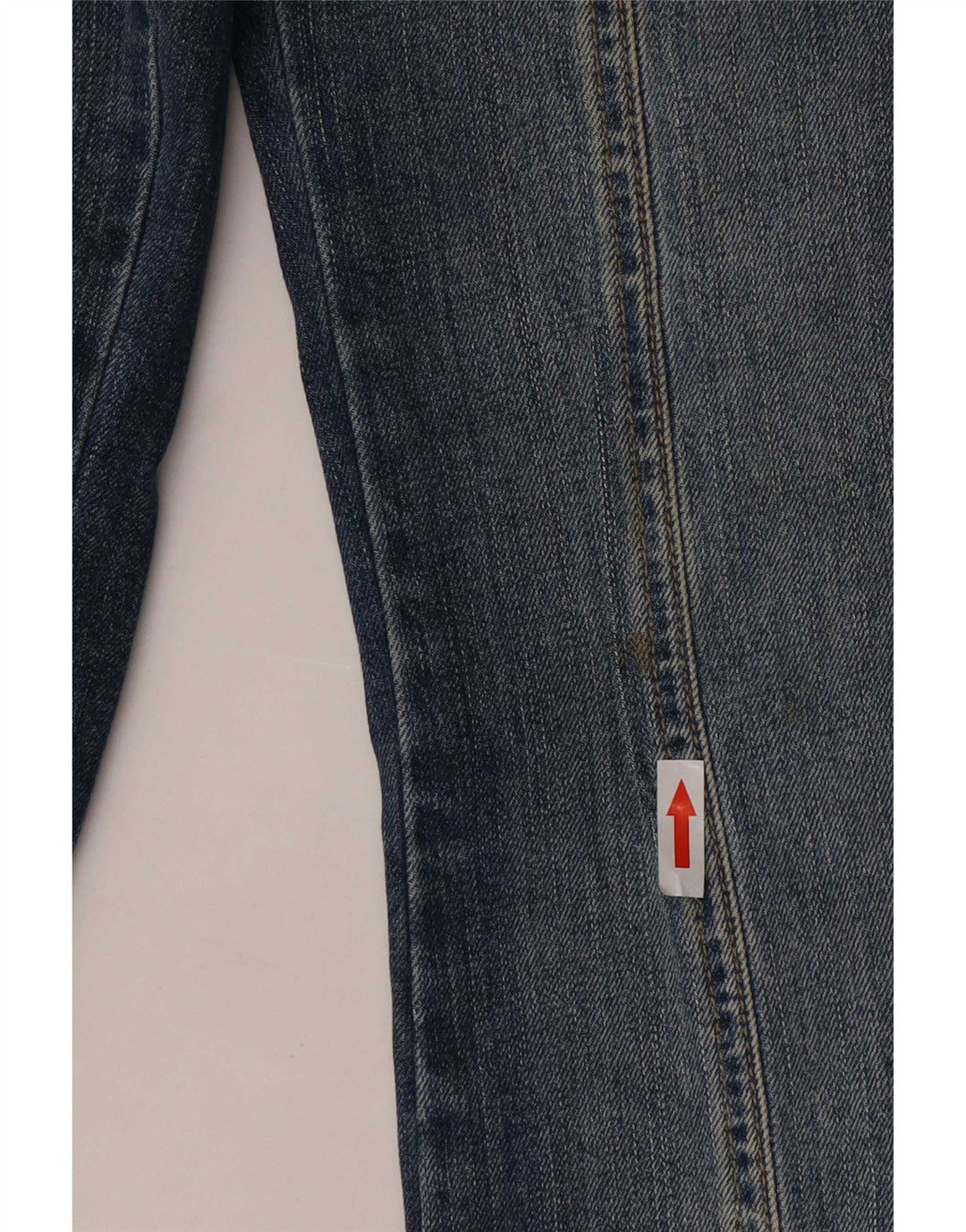 Vintage Mujer Bootcut Jeans W28 L31 Azul Marino