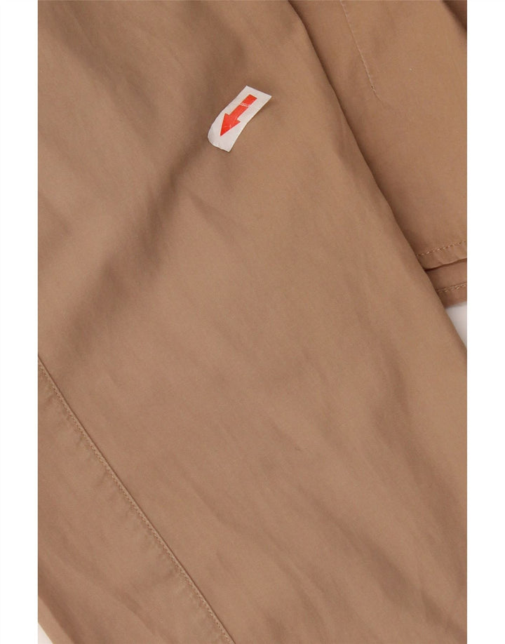 Camisa Hugo Boss Hombre Grande Algodón Marrón