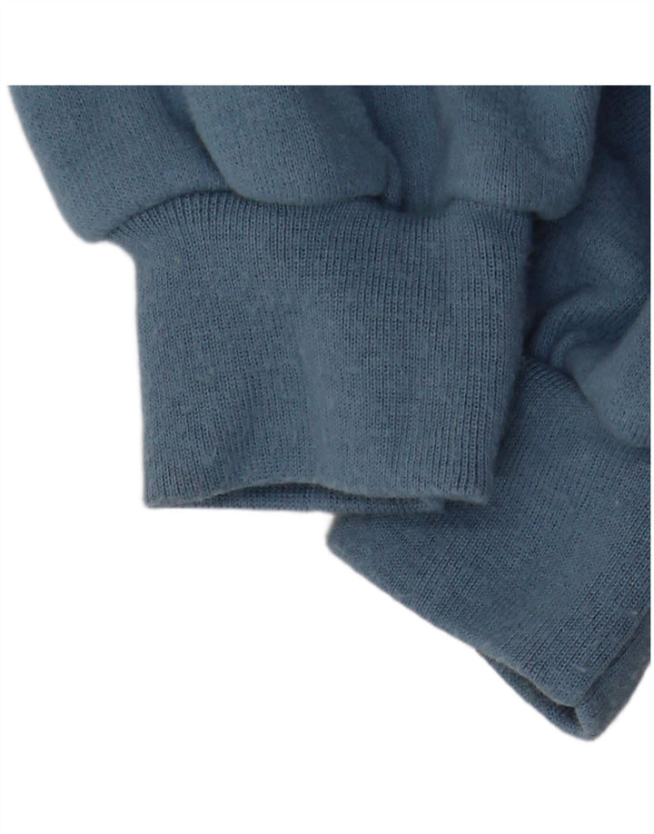 Gymnasium Suéter tipo cárdigan holgado para hombre Acrílico azul medio