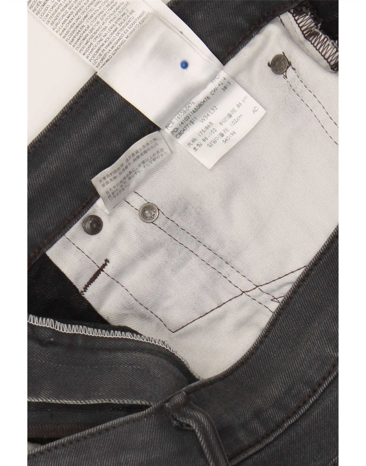 Levi's Vaqueros ajustados para hombre W34 L32 Algodón gris