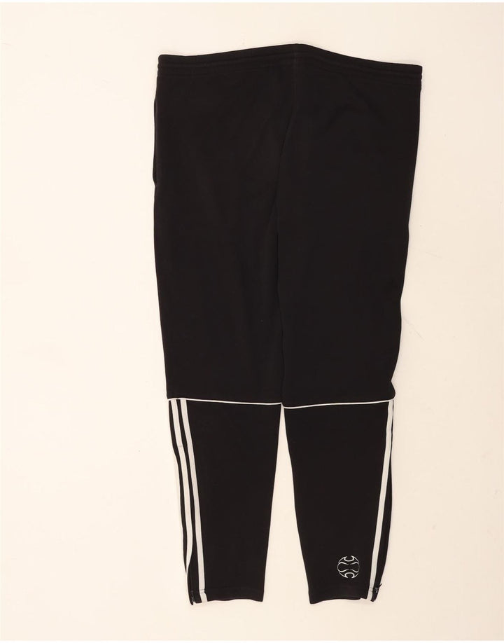 Adidas Mens Climalite Graphic Chándal Pantalones Grande Negro Poliéster
