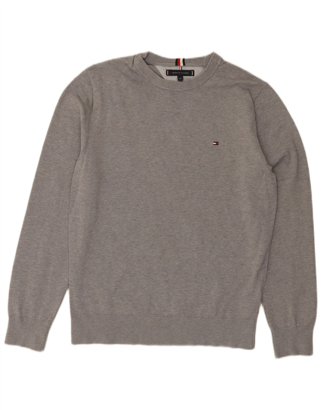 TOMMY HILFIGER Sudadera con capucha para hombre Gris medio Algodón