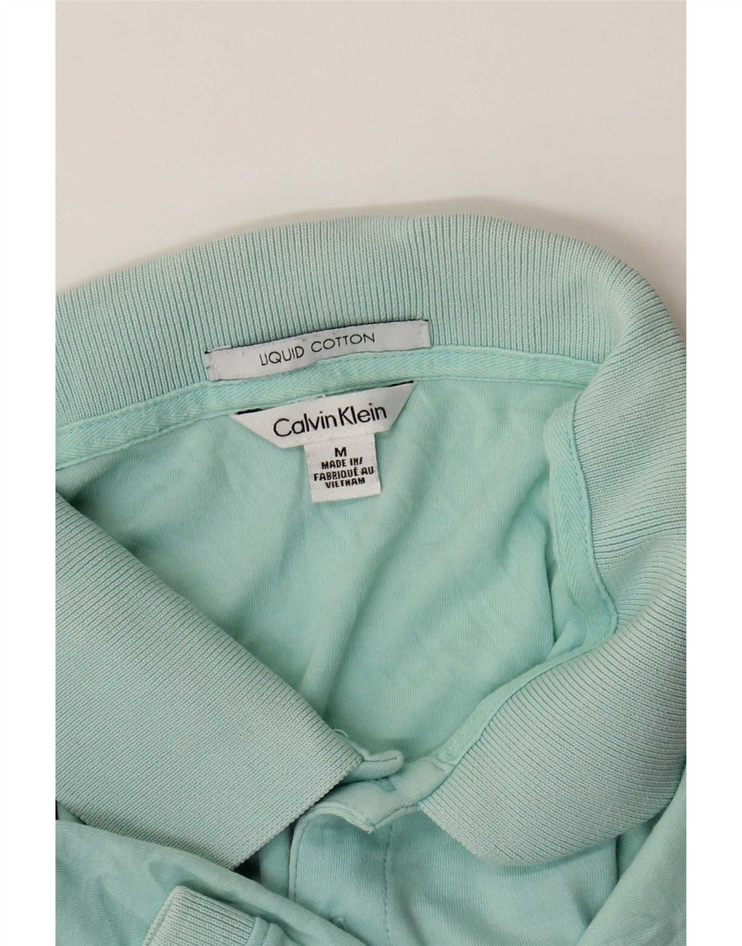 Polo Calvin Klein Hombre Turquesa Mediana