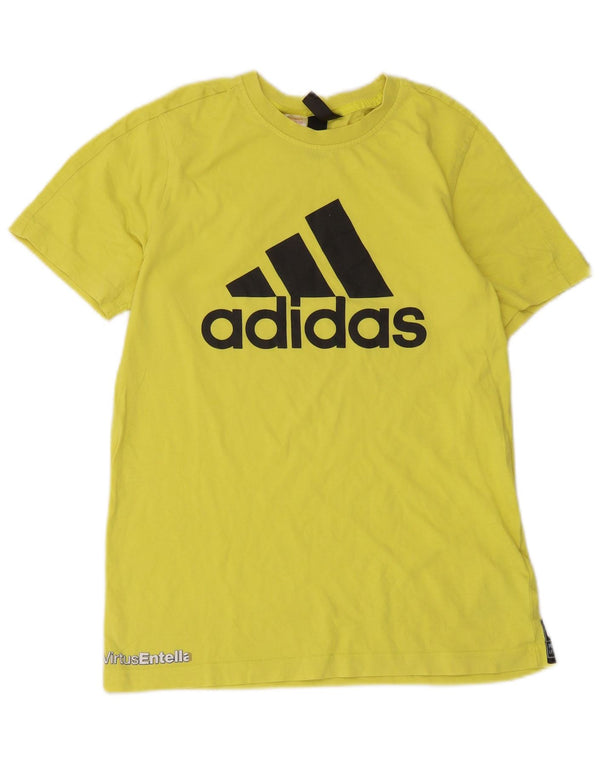 Adidas Camiseta Gráfica para Niños Top 13-14 Años Amarillo Algodón
