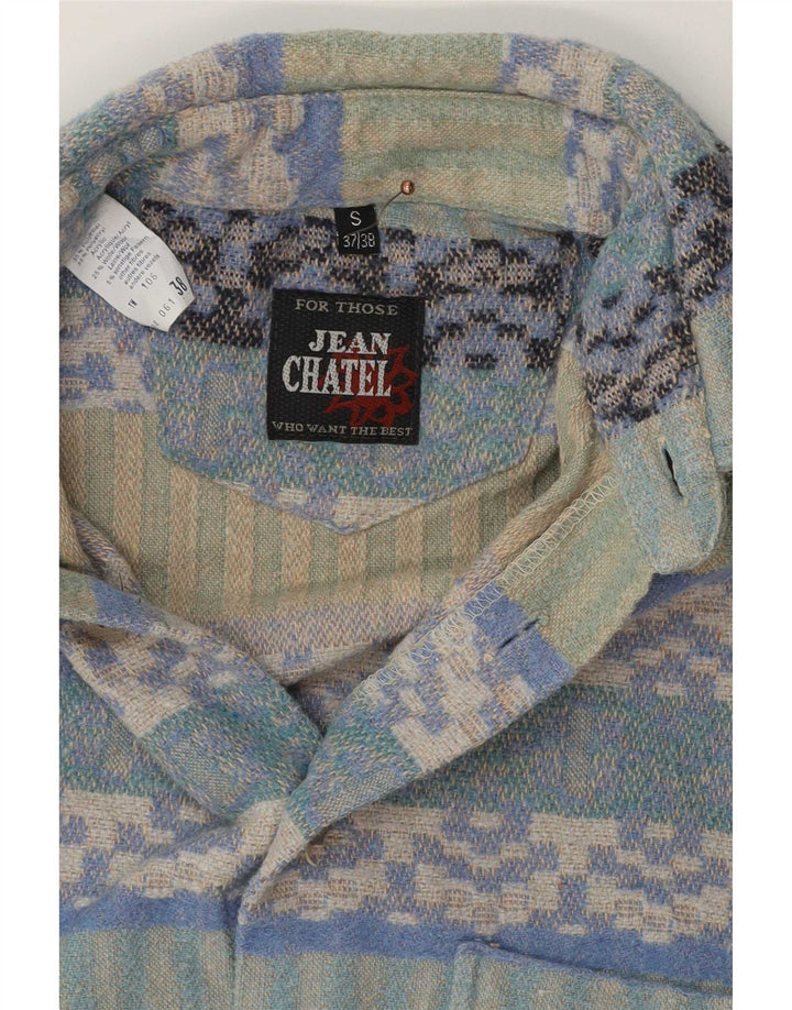 Jean chatel Sobrecamisa Hombre Talla 37/38 Small Multicolor Geométrico