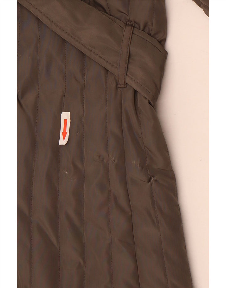 Michael Kors Chaqueta acolchada para mujer UK 18 XL Poliéster marrón