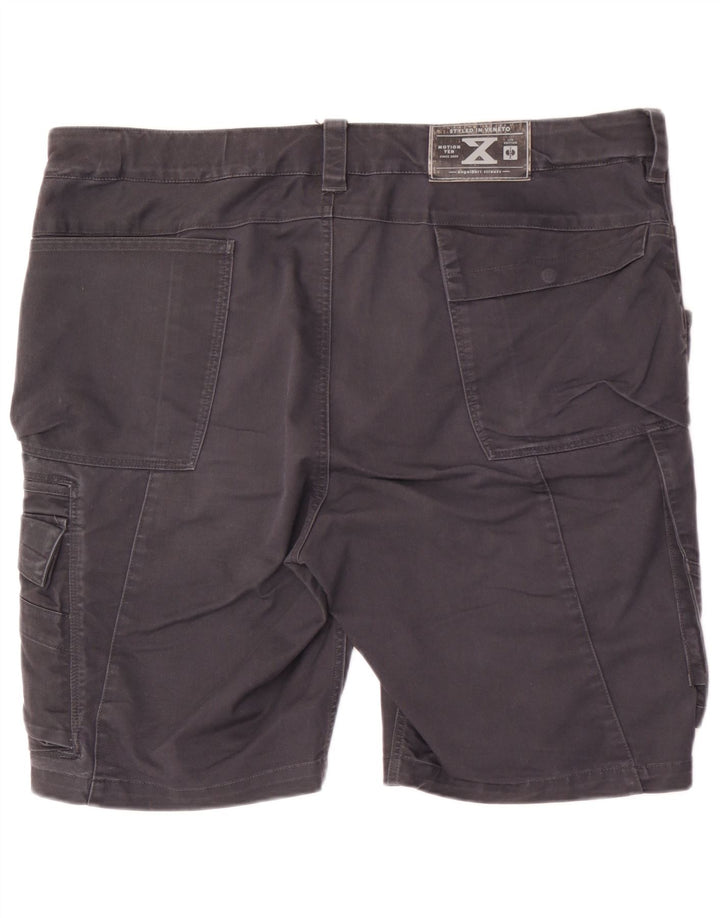 Engelbert Strauss Pantalones cortos cargo para hombre W46 3XL Algodón negro