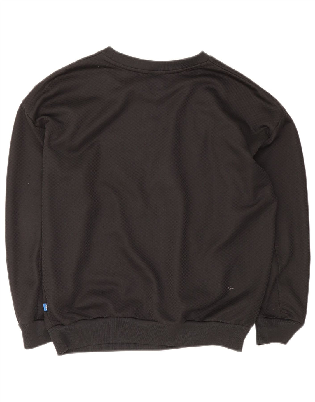 Adidas Sudadera gráfica para mujer Jumper UK 12 Mediano Negro Poliéster