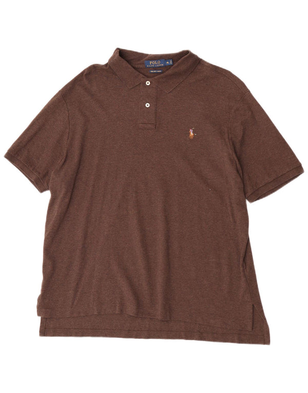 Polo Ralph Lauren Polo Hombre XL Algodón Marrón