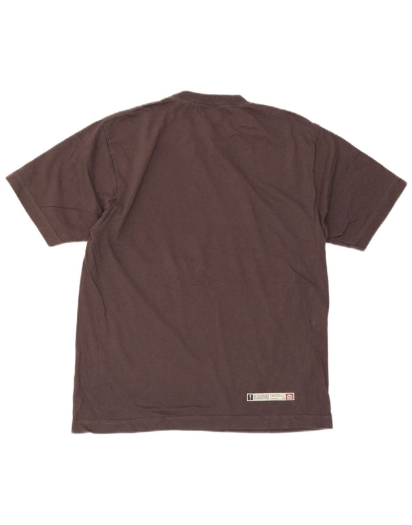 Billabong Hombre Camiseta Gráfica Top Small Gris Algodón