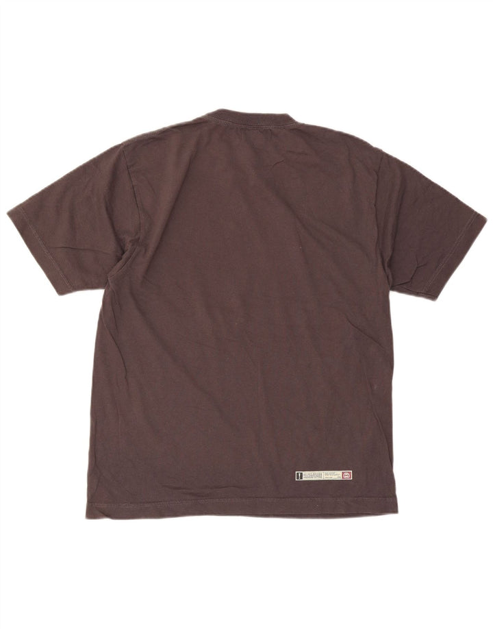 Billabong Hombre Camiseta Gráfica Top Small Gris Algodón