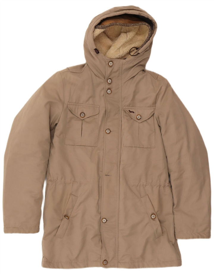 Harmont & Blaine Parka con capucha para hombre, talla 40, color beige