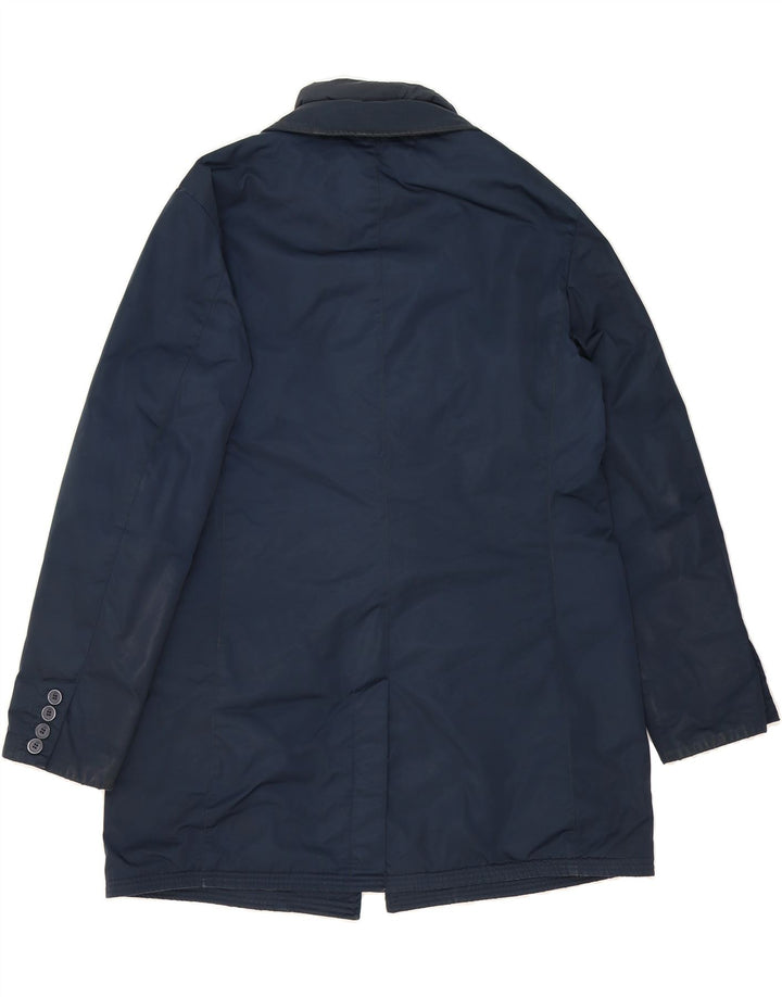 ADD Mens Padded Coat IT 56 3XL Navy Blue Polyester Vintage ADD and Second-Hand ADD from Messina Hembry 
