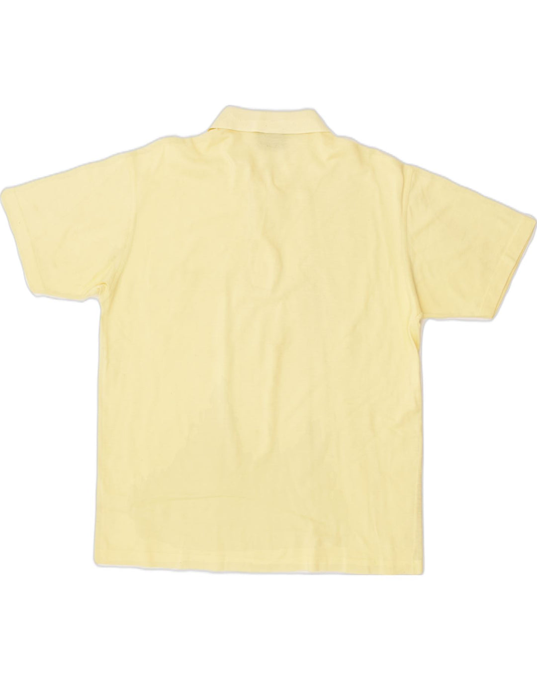NAVIGARE Mens Polo Shirt Large Yellow Cotton | Vintage Navigare | Thrift | Second-Hand Navigare | Used Clothing | Messina Hembry 