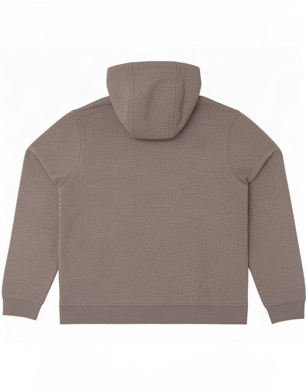 Nike - Sudadera con capucha para niños (13-14 años, talla XL, algodón moteado gris)