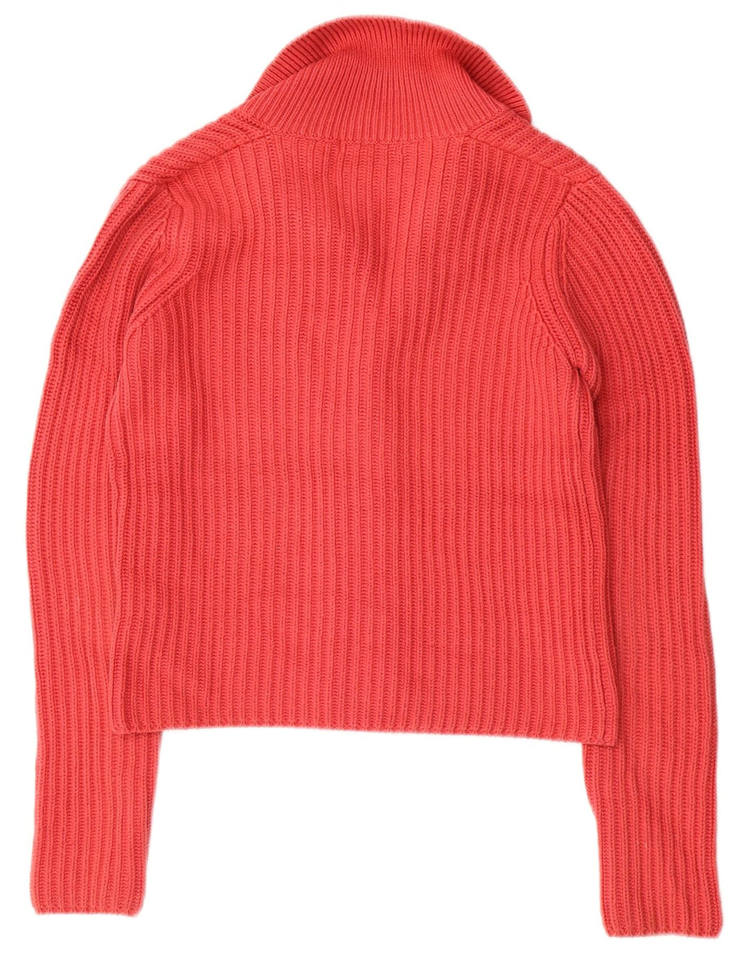 Massimo Dutti Cárdigan Mujer UK 10 Small Rojo Algodón