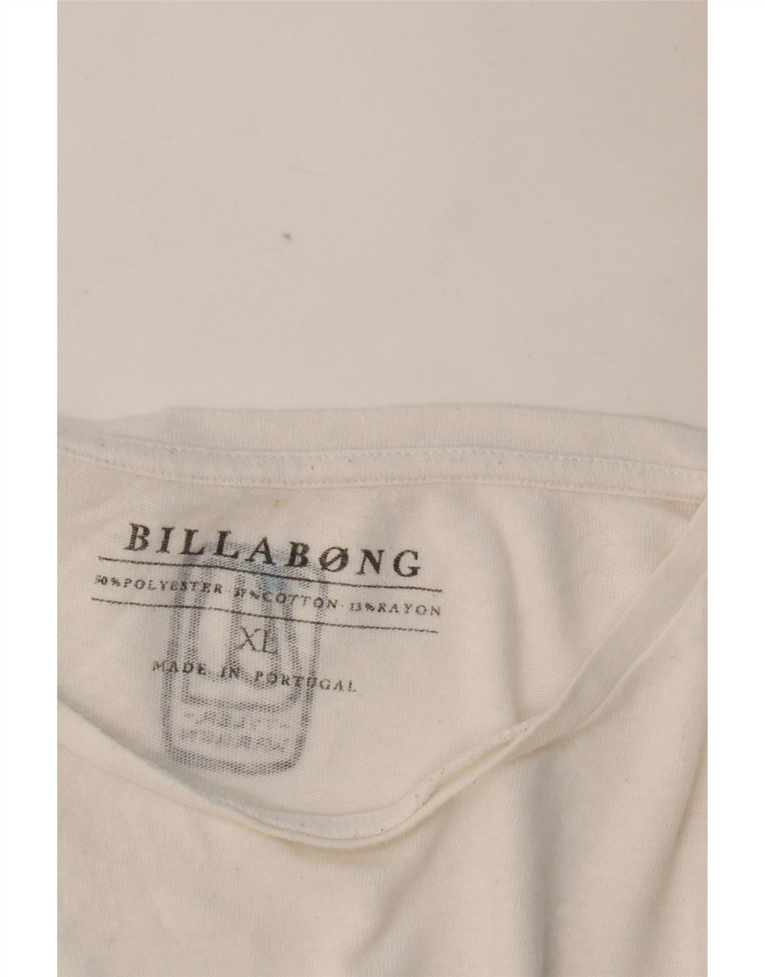 BILLABONG Camiseta gráfica para hombre Top XL Poliéster blanco