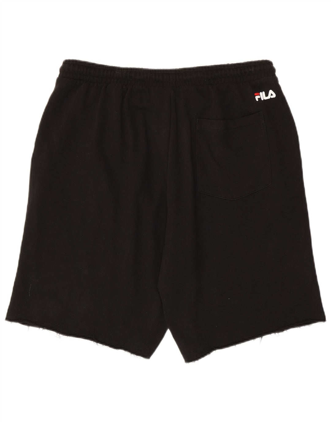 FILA Pantalones cortos deportivos gráficos para hombre 2XL Negro