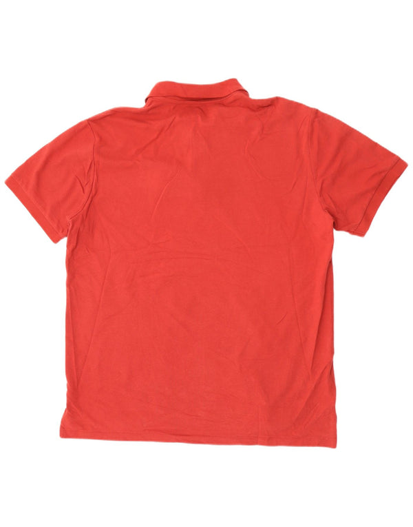 Eddie Bauer Polo Hombre XL Algodón Rojo