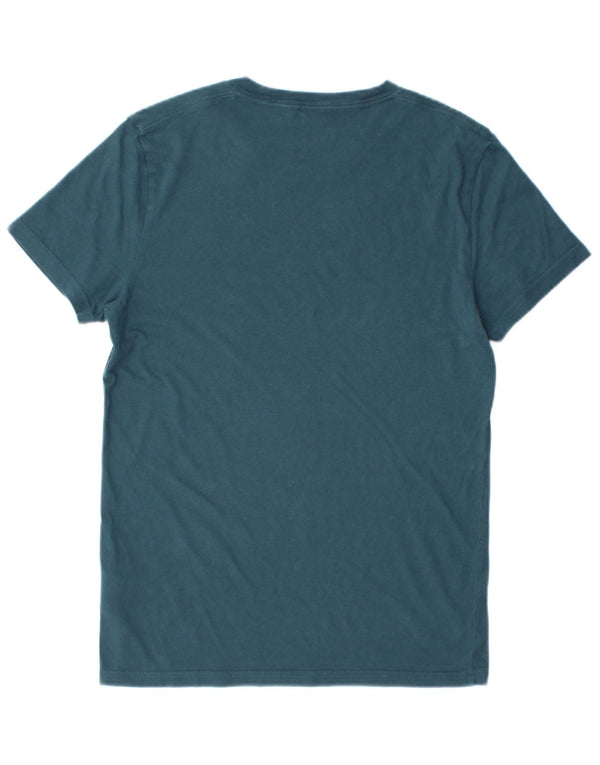 HOLLISTER Camiseta Hombre Top XS Azul Algodón