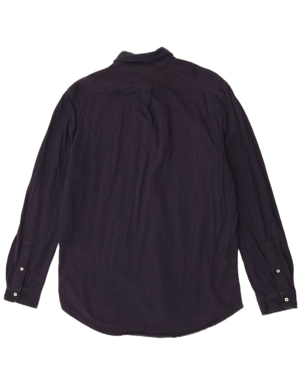 Camisa Ralph Lauren Hombre XL Algodón Azul Marino