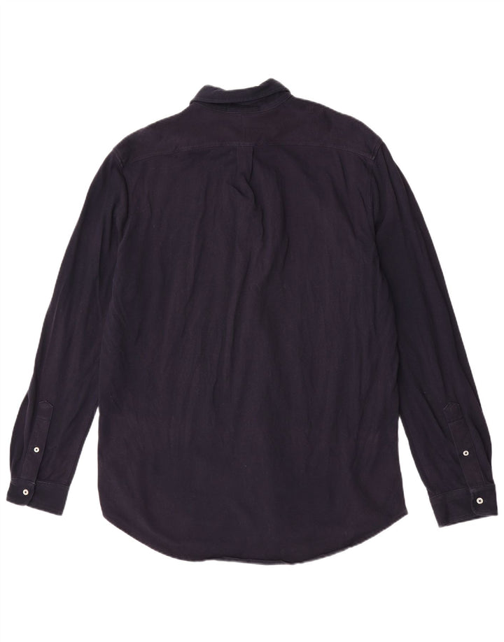 Camisa Ralph Lauren Hombre XL Algodón Azul Marino