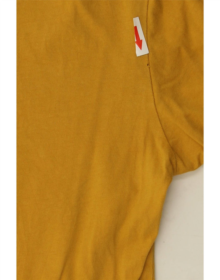 Levi's Hombre Camiseta Gráfica Top Algodón Colorblock Amarillo Medio