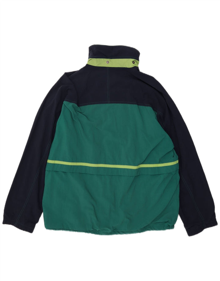 Chaqueta cortavientos Lotto para hombre color verde grande