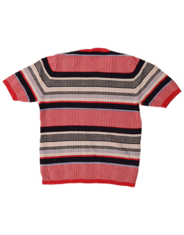 Marks & Spencer Suéter Corto con Cuello Redondo para Mujer UK 40 Medium Azul Marino