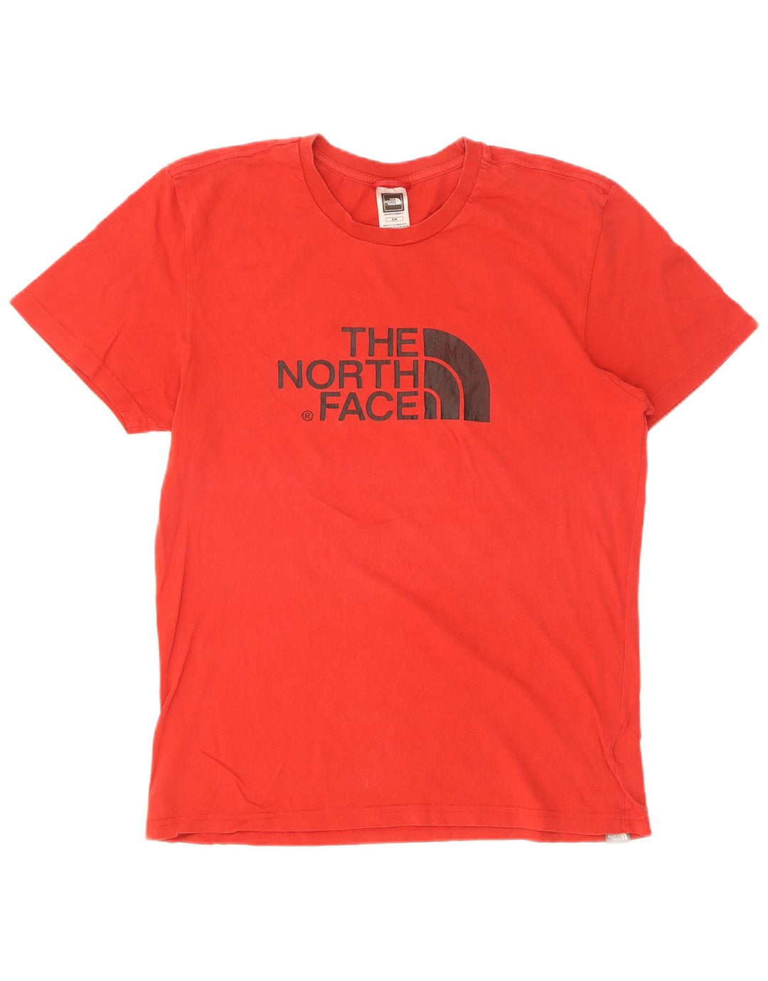 The North Face Camiseta gráfica para hombre Top Medium Red Cotton