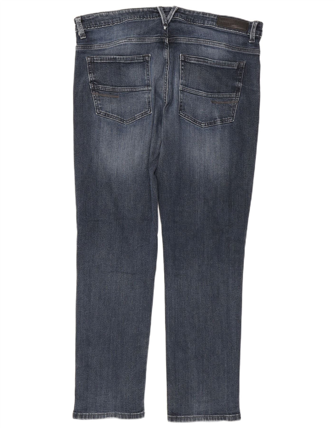 Benetton Vaqueros Slim Hombre W38 L31 Azul Marino
