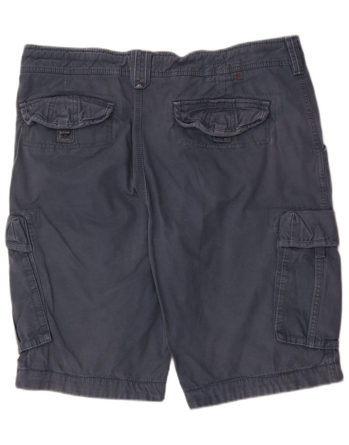 Pantalones cortos tipo cargo para hombre Fat Face W38 XL Algodón azul marino