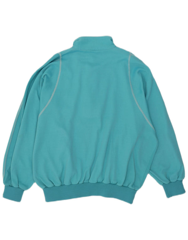 AUSTRALIAN L'ALPINA Sudadera con cuello polo para hombre IT 54 XL Turquesa