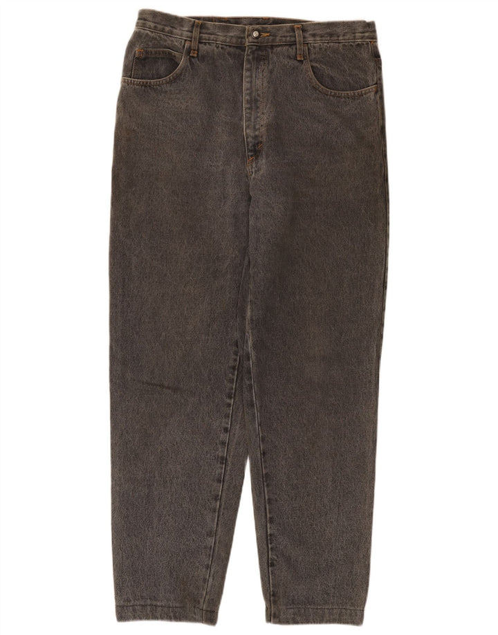 VINTAGE Vaqueros cónicos para mujer W32 L30 Gris