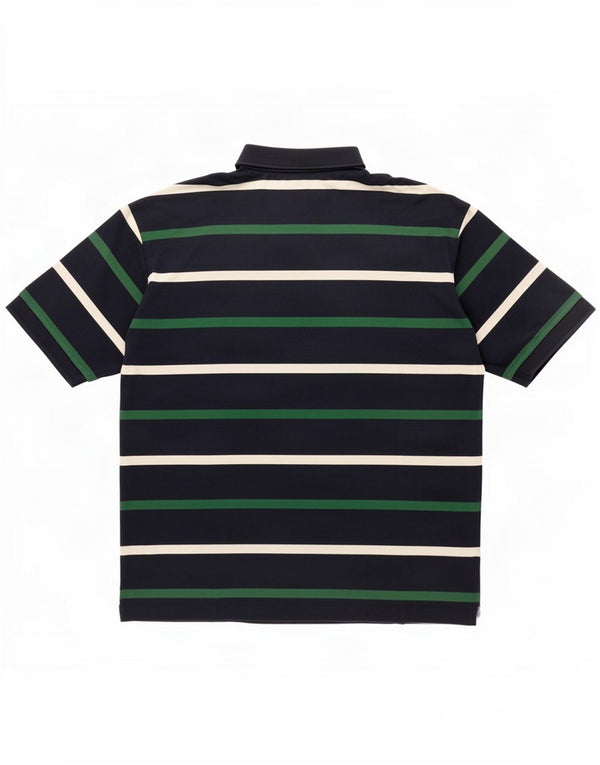 Paul & Shark Polo para hombre 2XL Algodón a rayas azul marino