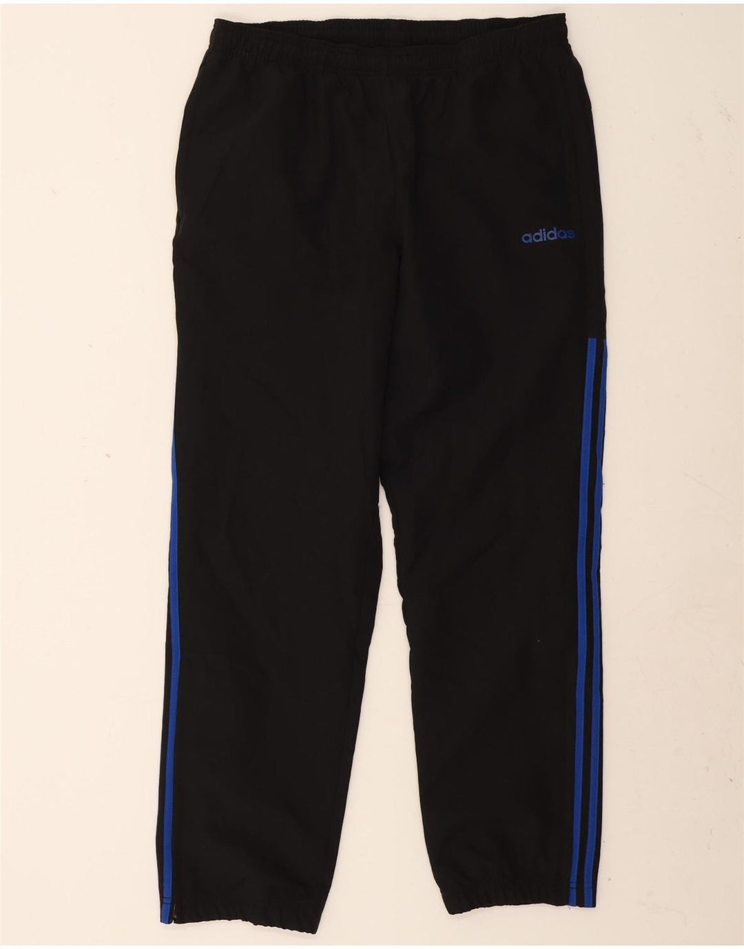 Adidas Hombre Pantalones De Chándal Joggers Grande Negro Poliéster