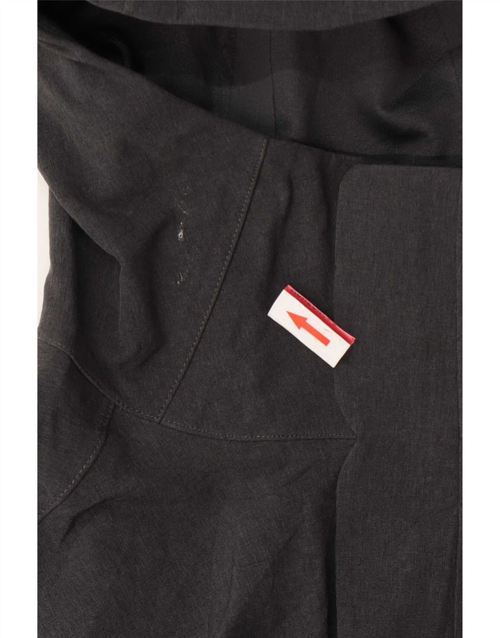 The North Face Chaqueta impermeable con capucha para hombre, talla 40, color gris grande