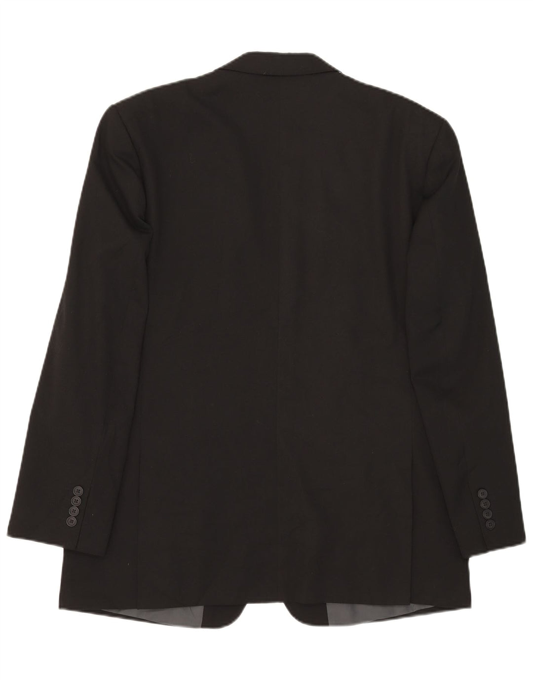 Marks & Spencer Chaqueta tipo blazer de 2 botones para hombre UK 42 Grande Poliéster negro