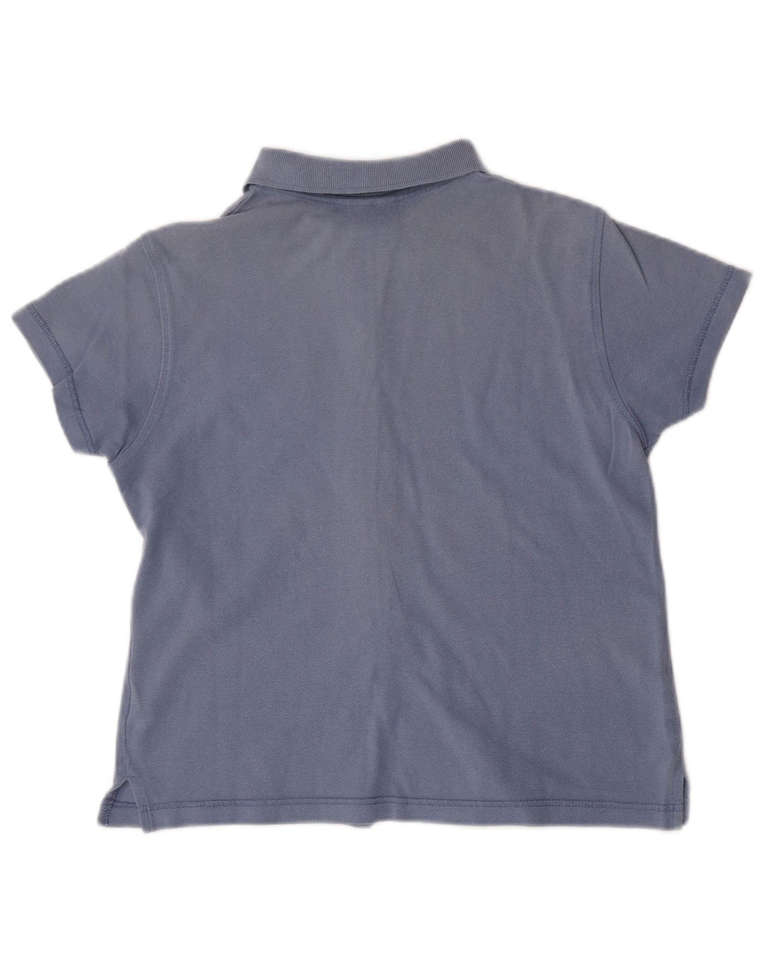 Lotto Camisa de manga corta para mujer UK 42 Algodón azul medio
