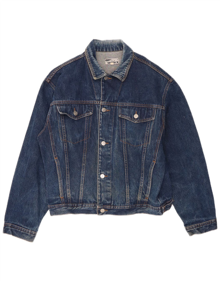 Holiday Chaqueta vaquera de corte regular para hombre UK 38 Algodón azul medio