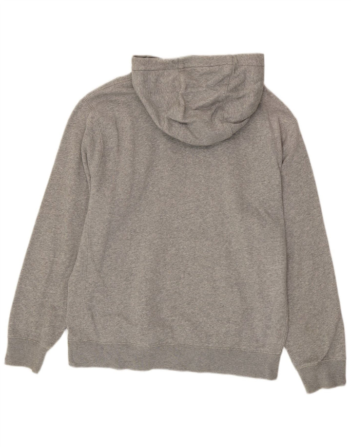 Sudadera con capucha Nike para hombre - Jersey de algodón moteado en gris medio