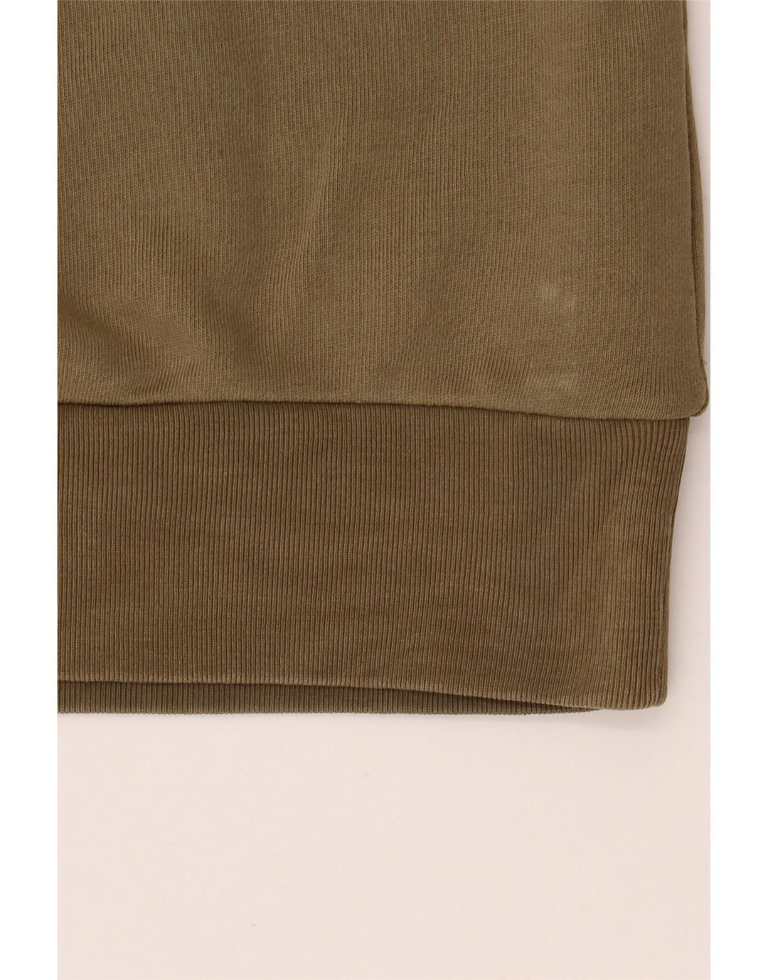 DIESEL Sudadera gráfica para mujer Jumper UK 42 Algodón caqui mediano