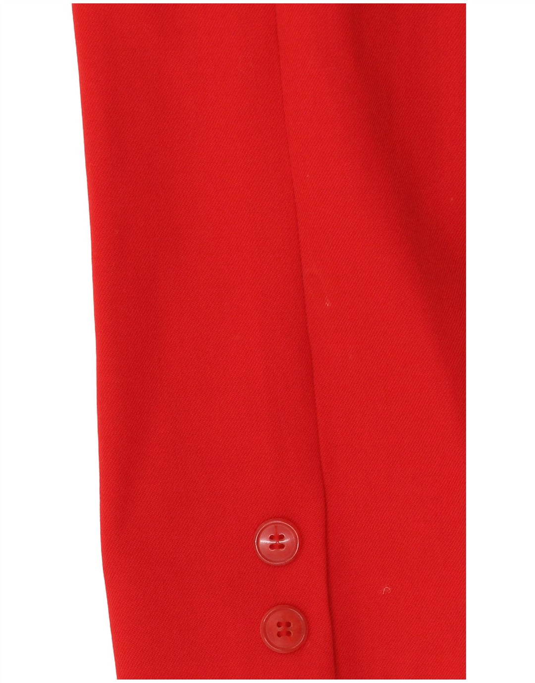 Vintage mujer crop chaqueta blazer de doble pecho IT 44 rojo medio