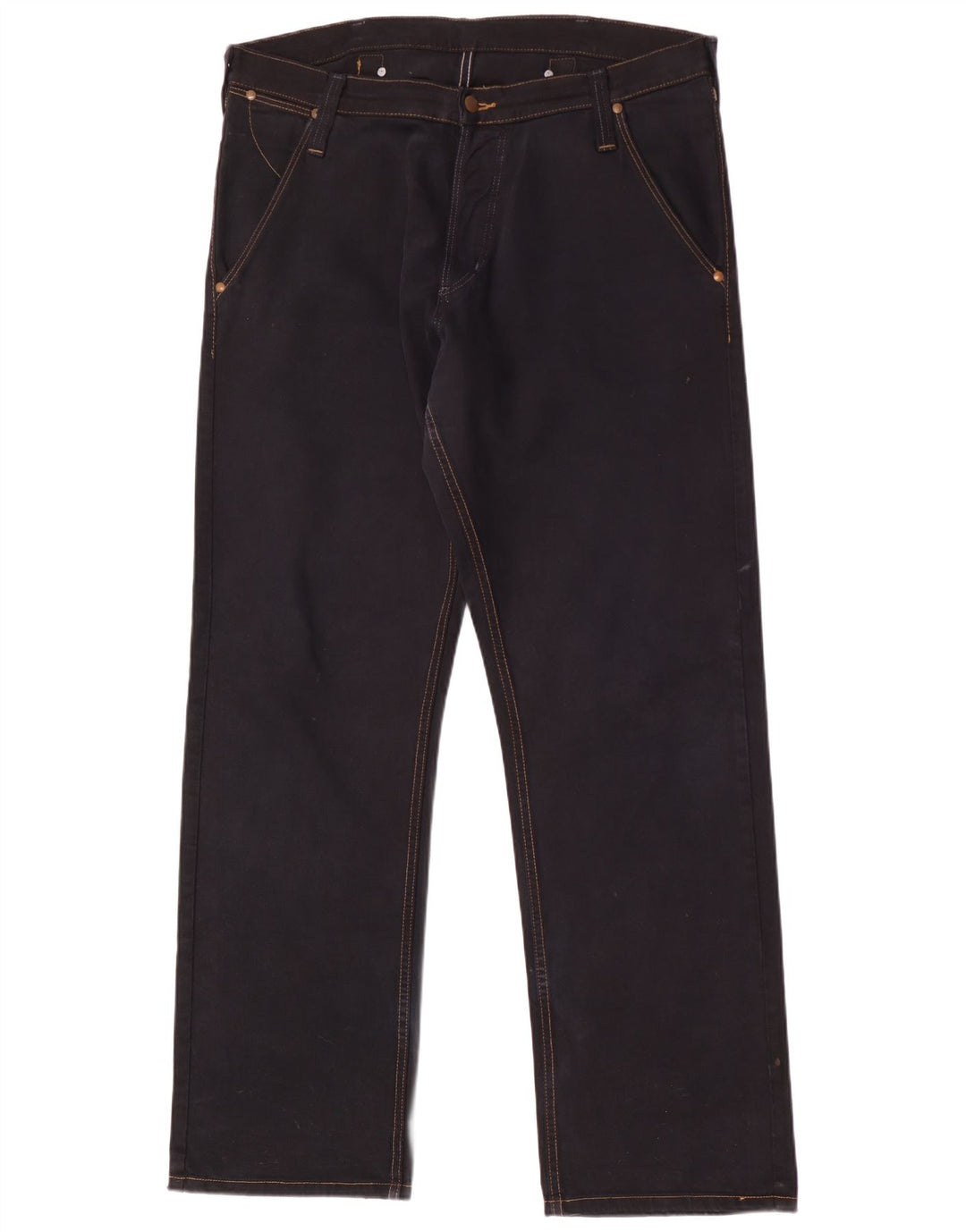 Wrangler Vaqueros rectos Casey para hombre W36 L34 Algodón negro
