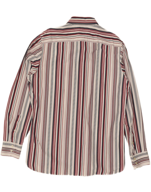 Camisa Tommy Hilfiger Hombre Grande Algodón A Rayas Multicolor