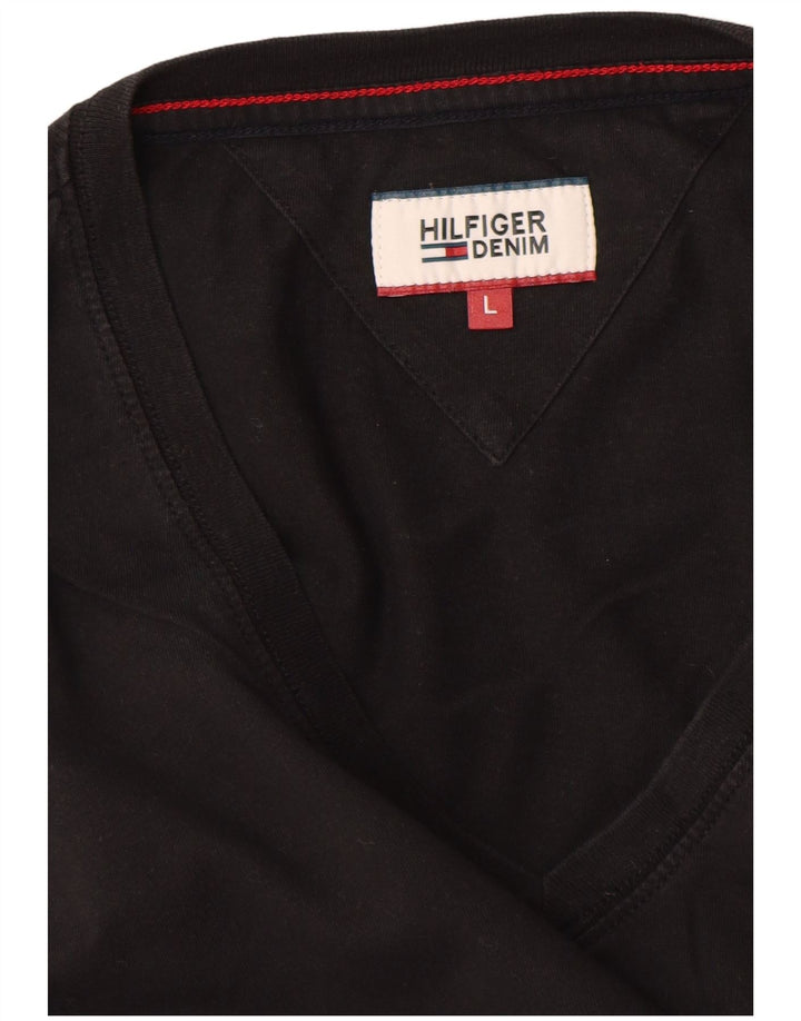 TOMMY HILFIGER Camiseta para hombre Top Large Black