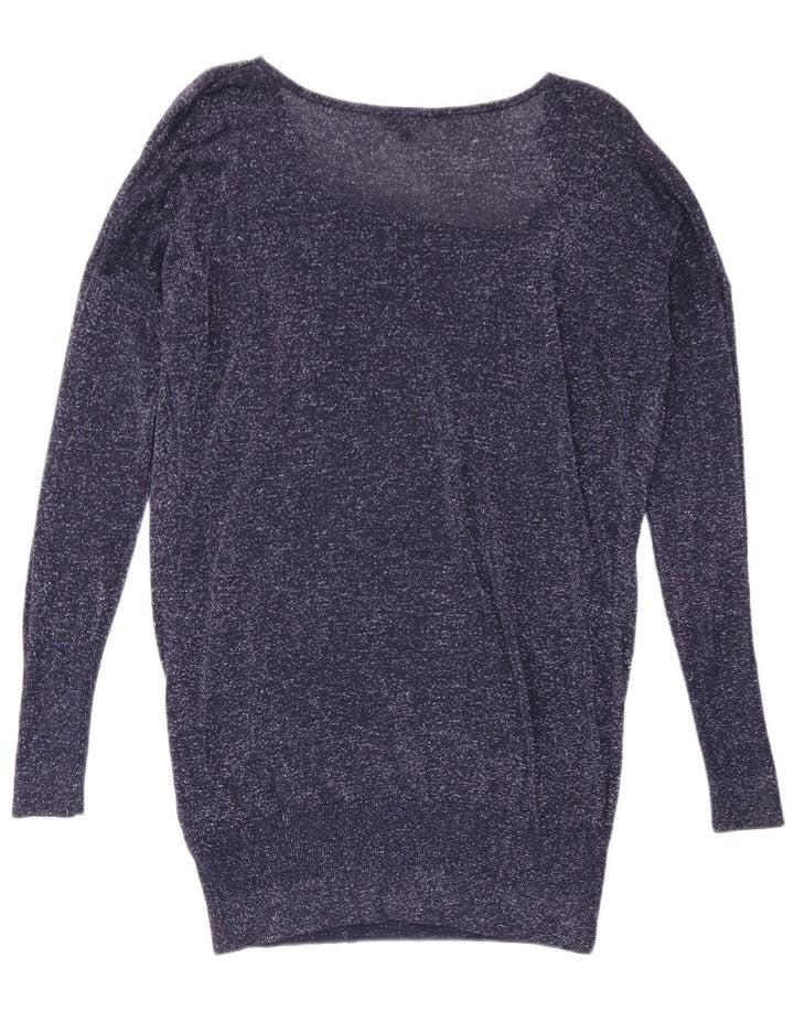 Phase Eight - Jersey para mujer con cuello barco, talla 40, talla M, viscosa, color azul marino